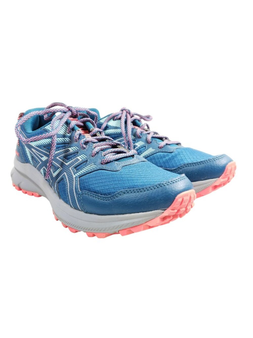 Asics Womens Size 8.5 Trail Scout 2 Running Shoes Blue